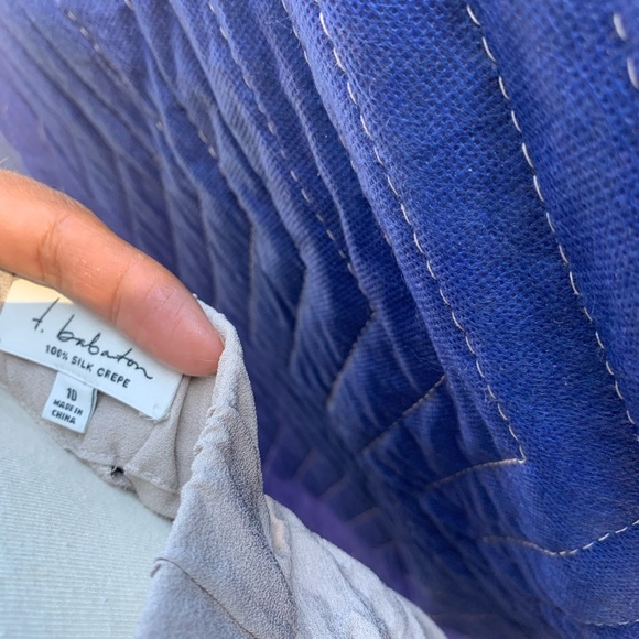 T. Babaton silk shorts - Picture 2 of 4